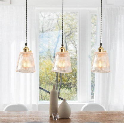 LED Brass Glass Pendant Lights E27 125mm Hanging Lamps Minimalist Personality Restaurant Bar Terrace Cafe Decorative Luminair