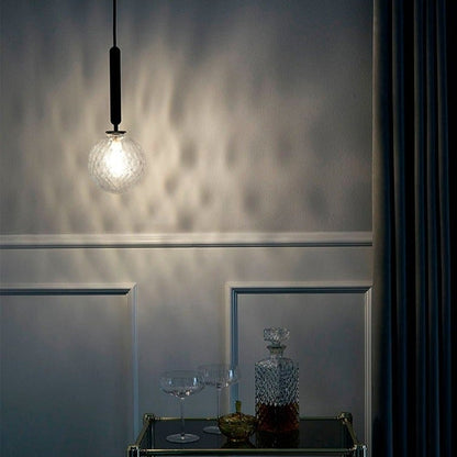 Simple Bedside Chandelier Creative Glass Ball Dining Room Bedroom Clothing Store Chandelier