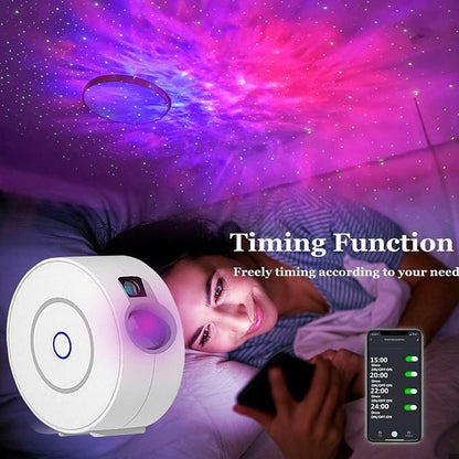 Galaxy Projector with Nebula APP Voice Control Alexa & Google Home Compatible Star Sky Night Light for Game Rooms Home Theatre Baby Room