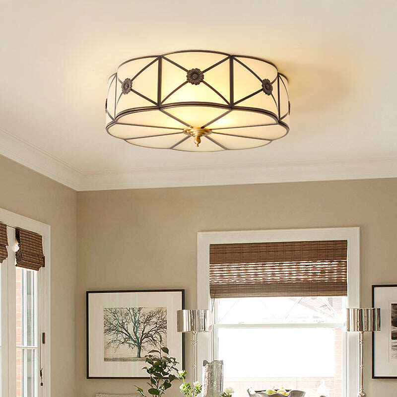 Modern Copper Ceiling Lamp Bedroom Ceiling Light Living Room Ceiling Lights Dining Brass Lamp Lustre Foyer Lamp Ceiling Lamps