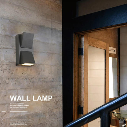 3W 6W Modern simple creative outdoor waterproof wall lamp LED courtyard lamps gate lamp terrace balcony garden wall light
