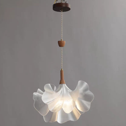 Flower Shaped Pendant Light Modern Minimalist Chandelier for Dining Room Living Room Bedroom Cafe Decor
