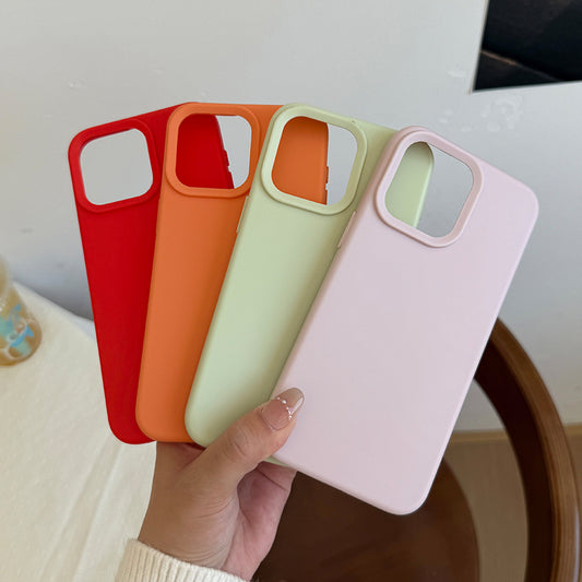 Dopamine-Inspired Silicone Solid Color Simple Fashion Phone Case for iPhone 17 Pro 16 Plus 16 Pro Max 15 14 13 12 11 Back Cover