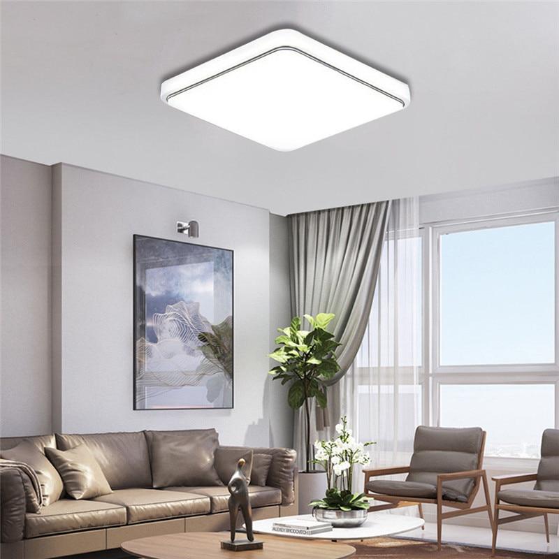 24W 30cmX30cm Square Led Ceiling Light Led Ceiling Lamp White Light Flush Mount Bedroom Fixture Lamp for Living Room