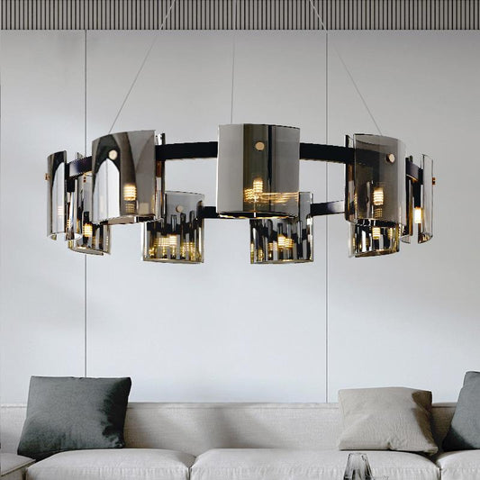 Modern Light Luxury Living Room Chandelier Simple Bedroom Creative High-end Nordic Restaurant Bar Main Light