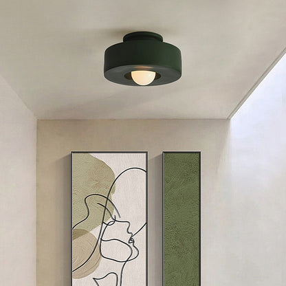 30CM Simple Ceiling Lamp Modern LED Resin Ceiling Light Porch Corridor Study Round Indoor bedroom ceiling Lighting