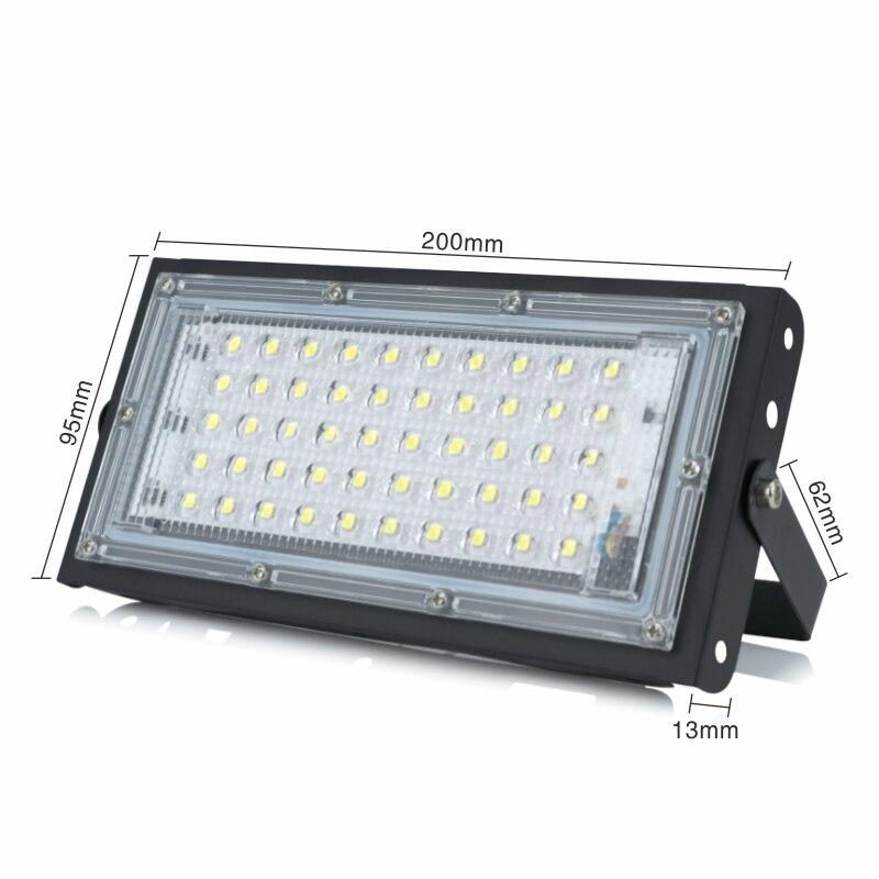 LED Flood Light AC  Perfect Power Floodlight LED street Lamp 50W Waterproof Landscape Lighting IP65 led spotlight