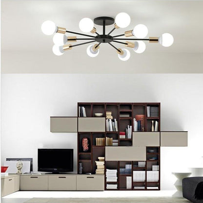 Fashion Modern Lamps LED Ceiling Lights Indoor Lighting Gold Electropla Living Dining Room Bedroom Bar Shop Light Fixture