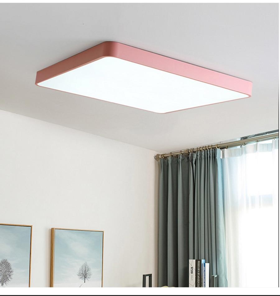 LED Ceiling Light Modern ceiling Lamp Lighting Fixture Living Room Bedroom Kitchen Surface Mount Flush Remote Control