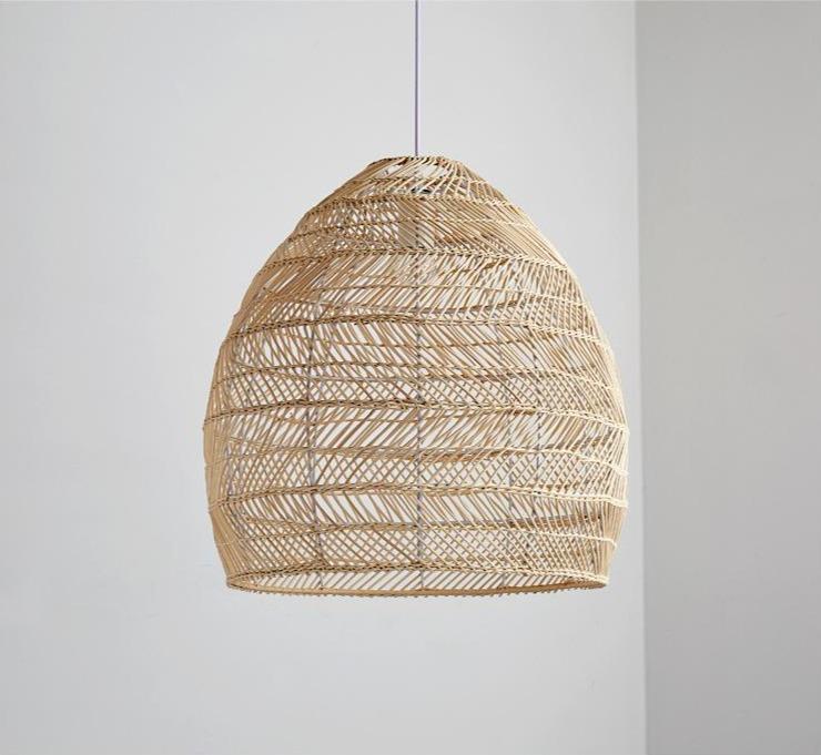 Garden Homestay LED Living Room Rattan Chandelier