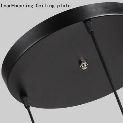 Modern Pendant Lamp Light,  Iron Frame Pendant Lights For Kitchen Island Dining Room Home Decoration Luminaire
