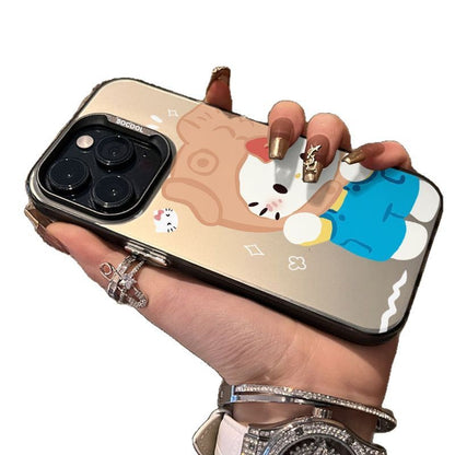 Cute Cartoon Sanrio Hello Kitty Cat Magsafe Wireless Charge Phone Case For iPhone 16 15 14 13 12 Pro Max Cover