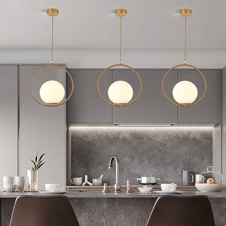 Modern Simple Bar Lamp Aisle Bedside Restaurant Small Chandelier Creative Personality Nordic Bedroom Chandelier