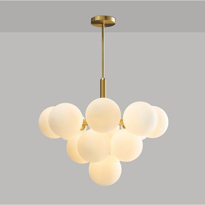 Modern Luxury Led Glass Chandelier Simple Chandelier Home Indoor Lighting Decor Lamps Fixtures