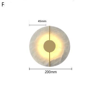 Nordic Dolomite Wall Lamp Bedroom Bedside Lamp Light Luxury Modern Creative Designer Living Room Long Copper Wall Lamp