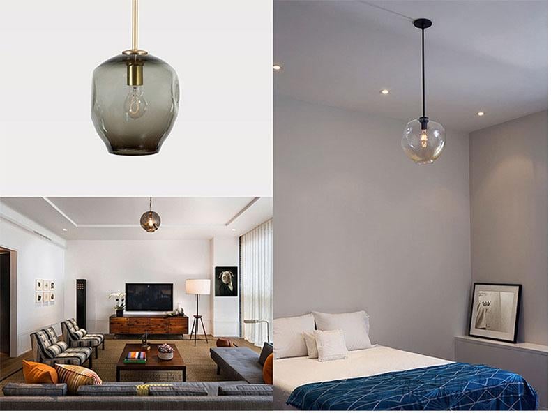 ping Nordic Modern Pendant Lights Designer Glass Pedant Lamps Art Decoration Light Fixtures for Bar Dining Living Room