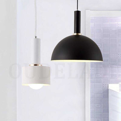 Nordic Macarons pendant lights Modern bedroom bedside dining room Pendant lamp Bar/cafe individual creative lighting fixtures