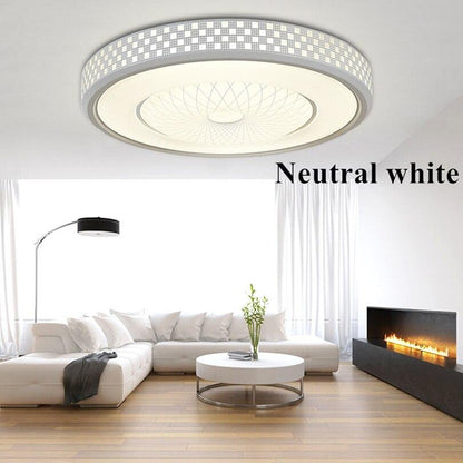 LED Colorful 2.4G Remote Touch Control Ceiling Light 12W 24W 36W RGB+Warm White+Cold White Dimming Light For Living room