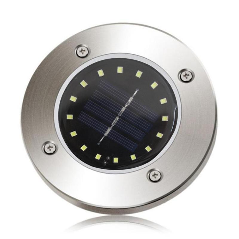 8/16/20 LED Solar Ground Light Waterproof Garden Pathway Solar Lamp for Home Yard Driveway Lawn Road White/Warm White