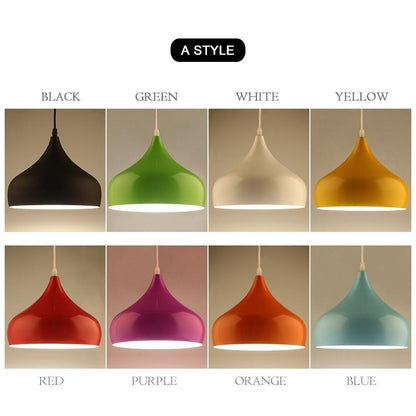 Kitchen Modern Simple Led Pendant Light For Dining Room Restaurant Lamp Aluminum Hanging Room Lamp Renovation Fixture Lampshade