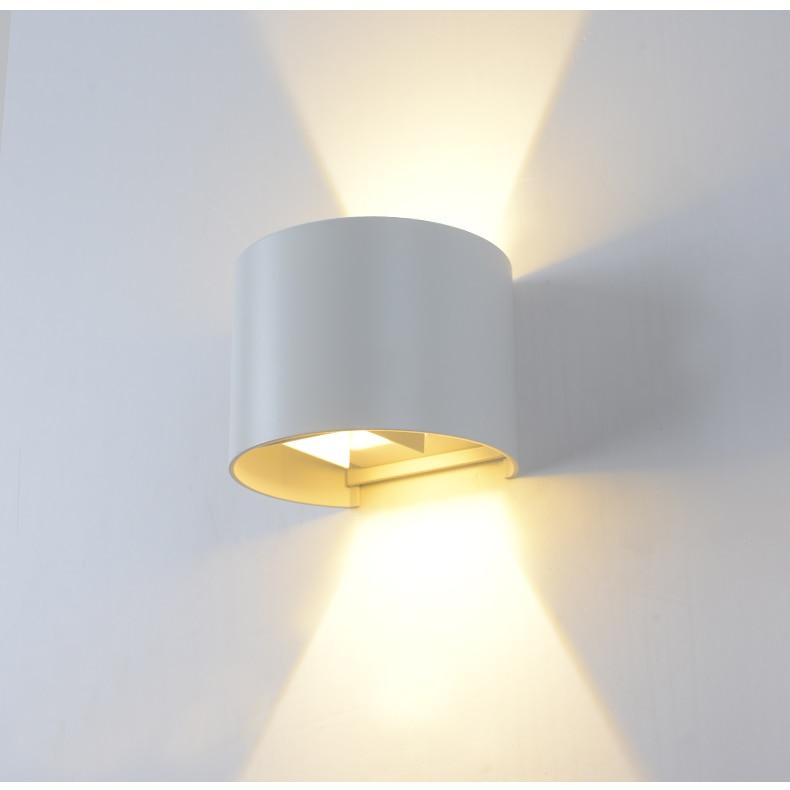 6W LED Wall Lamp IP65 Waterproof Indoor & Outdoor Aluminum Wall Light Surface Mounted Cube LED Garden Porch Light