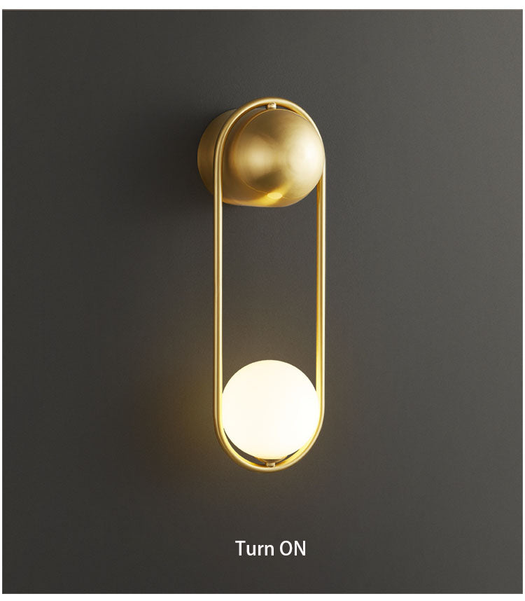 U-shaped Wall lamp Modern designer Creative Study Living room Bedroom Wall light Bedhead