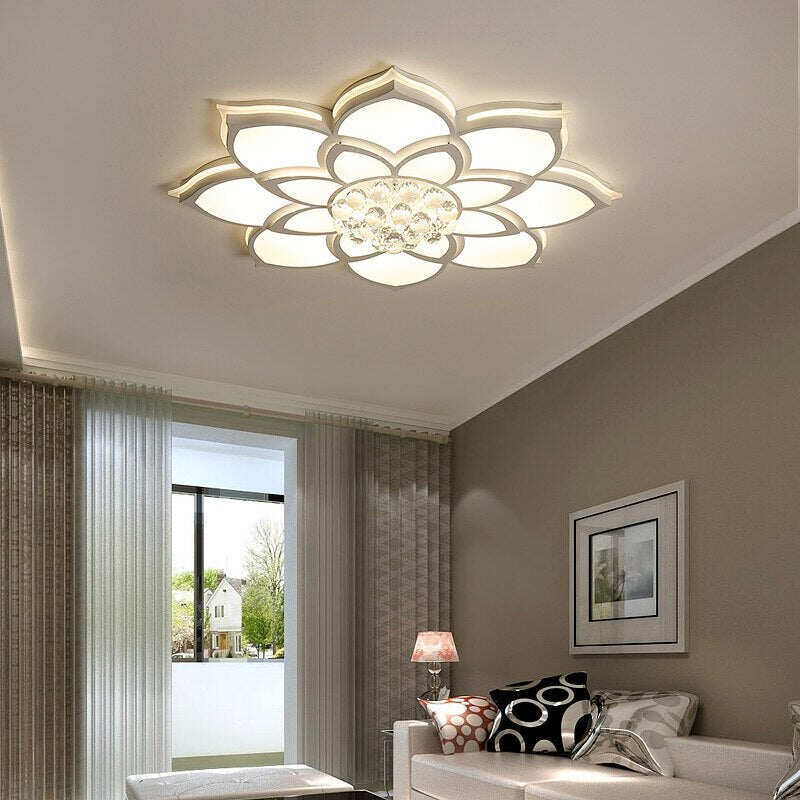 New Creative Rings Modern Led Ceiling Light For Living Room Bedroom Study Room Home Indoor Led Ceiling Light Fixture