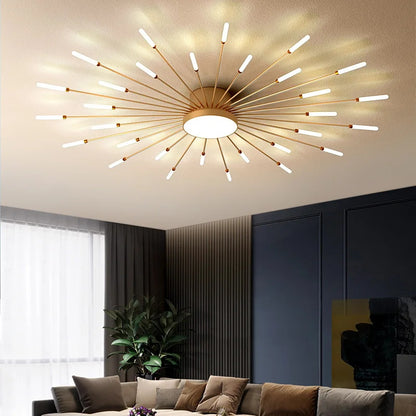 Creative LED Ceiling Lamp Modern Living Room Lights Nordic Lustre Indoor Chandelier Fixtures Lamps