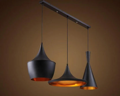 Slope indoor wrought iron lampshade LS01 retro retro Edison modern chandelier LED ceiling living room bedroom home lamp