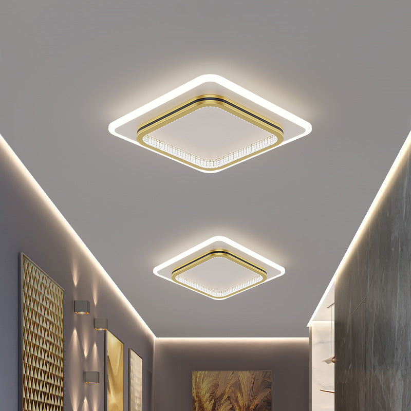 Modern LED Ceiling Light Luxury ceiling Lamp Entrance Hallway Aisle Bedroom Living Room Home Indorr Decor Illumination Luster
