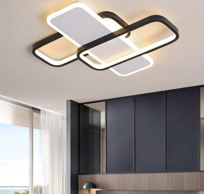 Bedroom LED Ceiling Lights With Metal Silicon Lampshade For Living Study Room Ceiling Mounted Acrylic Lighting Lamp Fixtureso