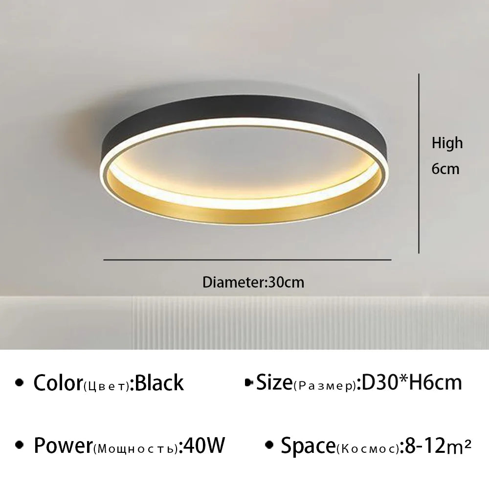 Modern LED Ceiling Light Chandelier For Bedroom Living Dining Room Indoor Home Decor Light Fixture