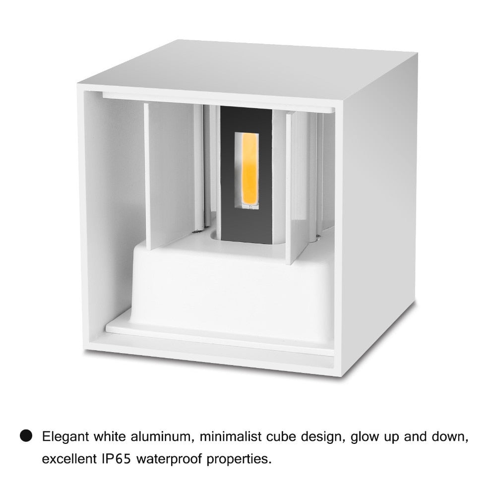 6W 12W Outdoor Waterproof IP65 Wall Lamp Modern LED Wall Light Indoor Sconce Decorative lighting Porch Garden Lights Wall Lamps