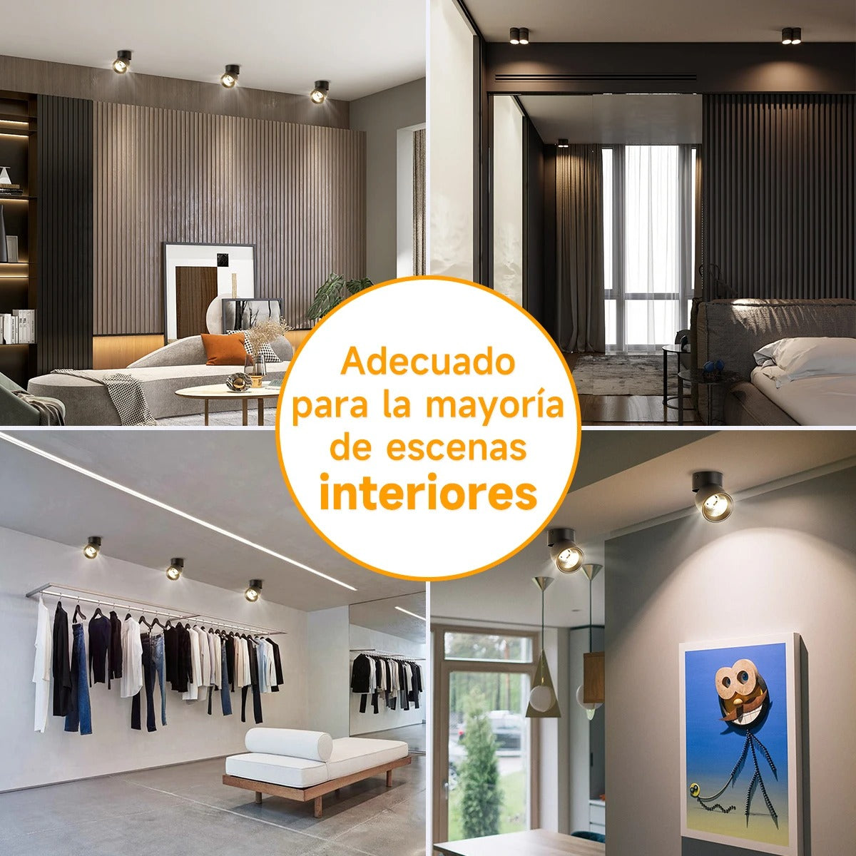 LED Downlight 3 Colour Change Home-Appliance Spotlight Indoor Ceiling Lamps Room Lustre Lights Led Spot