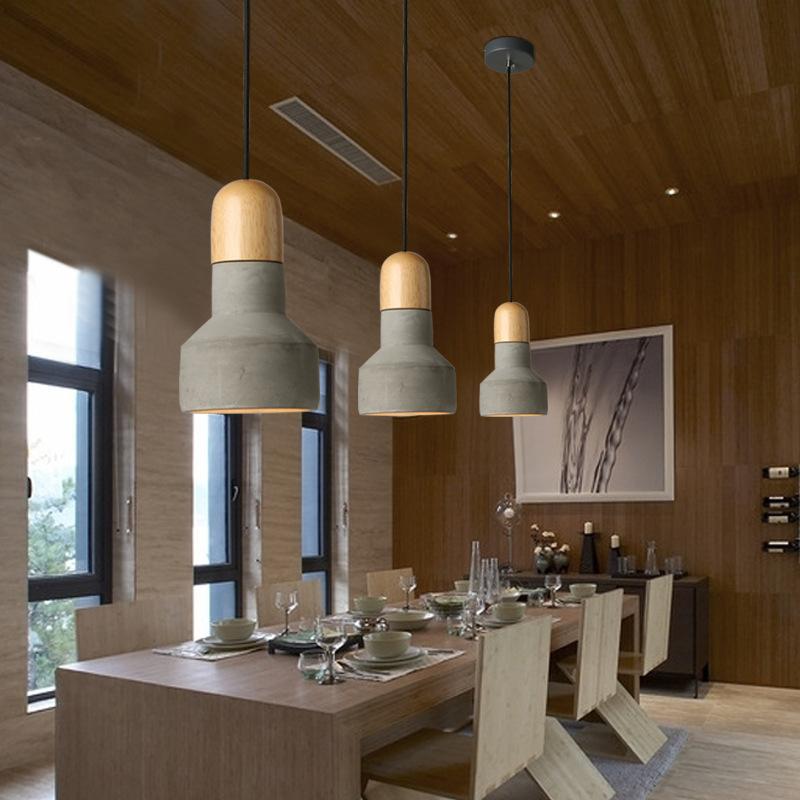 Loft Industrial Retro Nordic Chandelier American Country Personality Creative Cement Chandelier