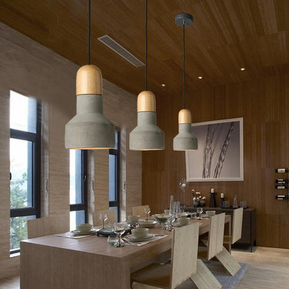 Loft Industrial Retro Nordic Chandelier American Country Personality Creative Cement Chandelier
