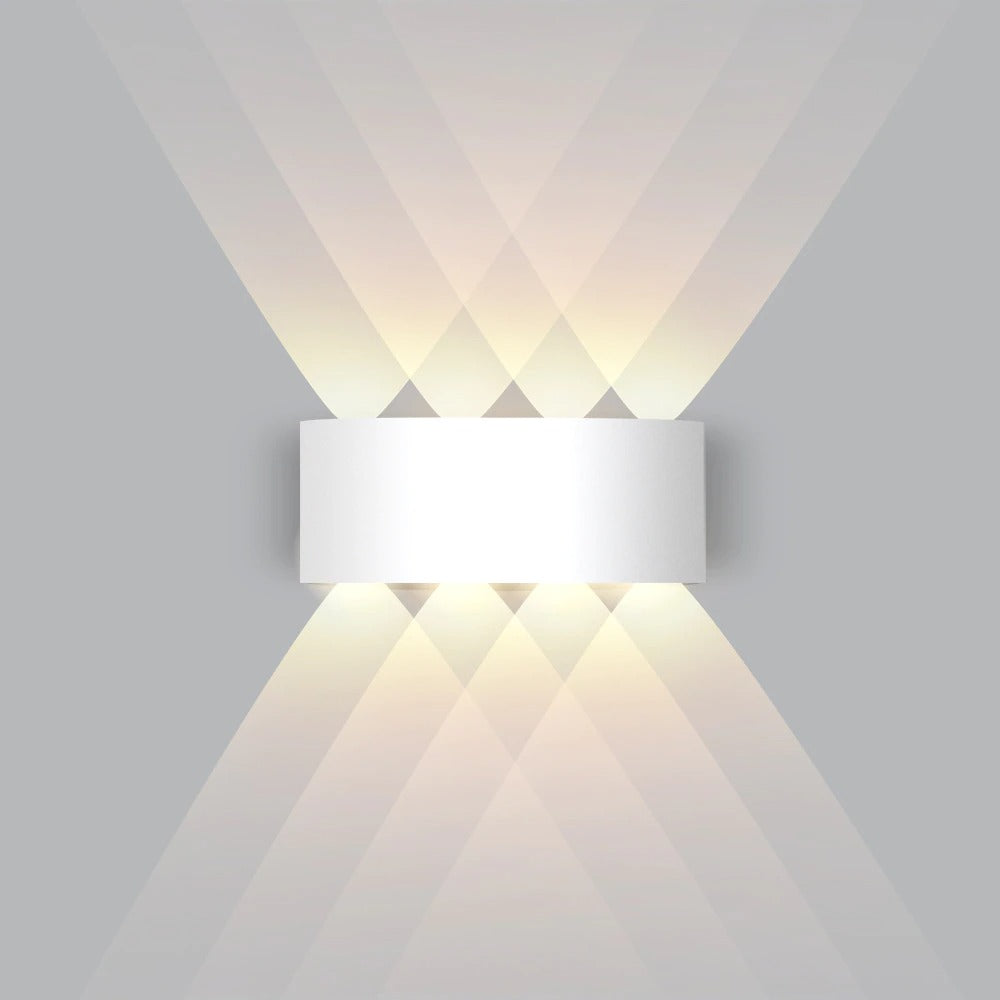 LED Wall Light Outdoor Waterproof Modern Nordic Style Indoor Wall Lamps Living Room Porch Garden Lamp 2W 4W 6W 8W 12W NR-69