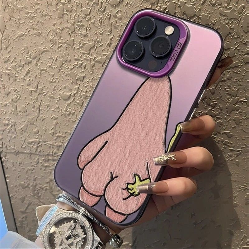 Hot S-SpongeBobs Pinch Butt Couple Phone Case For iPhone 17 16 Pro Max Case 15 14 13 12 11 Pro XR X XS Max 8 7 TPU Shockproof Cover