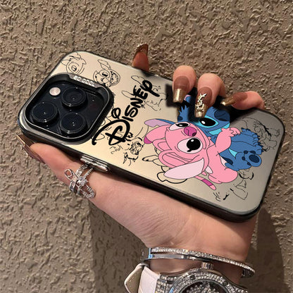 Cute Stitch Creative  Phone Case For iPhone 16 15 14 13 12 11 Pro XS MAX 7 XR 8 7 Plus Clear Cover Fundas