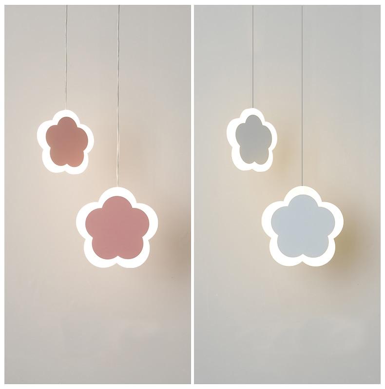 creative cute heart-shaped LED pendant lights net red shop/aisle/bedside children's lamp restaurant bar 2 head pendant lamp