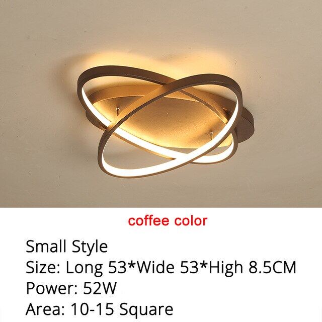 Oval Led Ceiling Lights Luminaire Plafonnier For Living Room Kitchen Bedroom Lampen Modern Light Fixtures Verlichting
