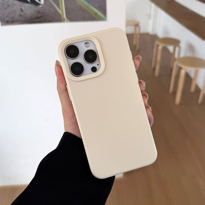 Dopamine-Inspired Silicone Solid Color Simple Fashion Phone Case for iPhone 17 Pro 16 Plus 16 Pro Max 15 14 13 12 11 Back Cover