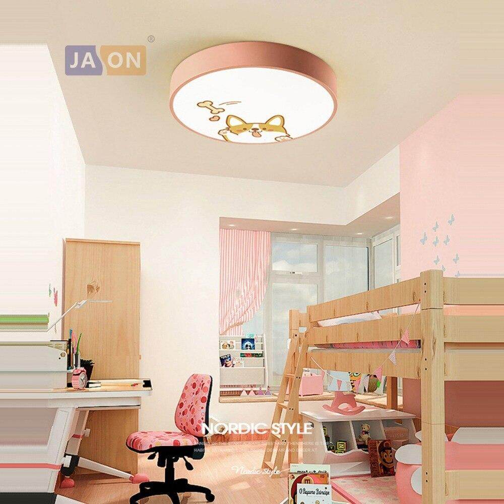 LED Modern Iron Acryl Round 5cm Height Cartoon LED Lamp.LED Light.Ceiling Lights.LED Ceiling Light.Ceiling Lamp For Kid's Room