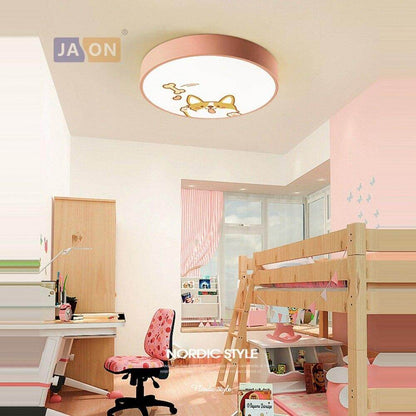 LED Modern Iron Acryl Round 5cm Height Cartoon LED Lamp.LED Light.Ceiling Lights.LED Ceiling Light.Ceiling Lamp For Kid's Room