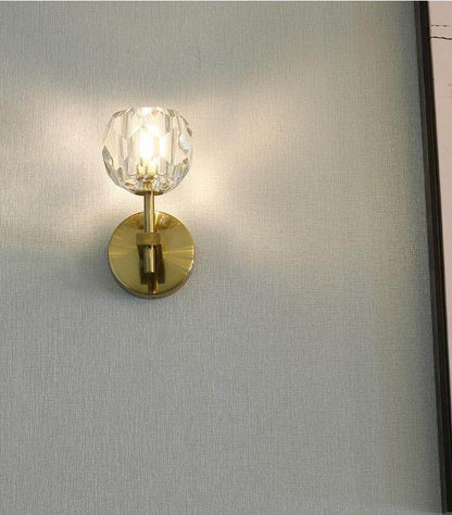 Crystal Wall Lamp of Modern Luxury Corridor Balcony Villa