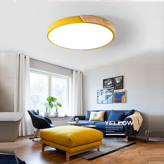LED Modern Iron Acryl Colorized Round 5cm Super Thin LED Lamp.LED Light.Ceiling Lights.LED Ceiling Light.Ceiling Lamp For Foyer