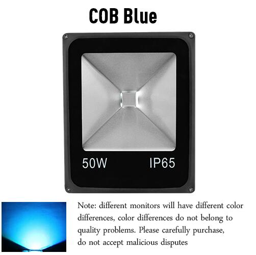 LED Flood Light Outdoor Lamp Led Spotlight Reflector Sensor Floodlight 10W 20W 30W 50W Waterproof Garden  Lighting