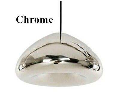 Modern Gold Bronze Sliver Shade Mirror Pendant Light E27 LED Glass Pendant Lamp Modern Christmas Glass Ball Lighting