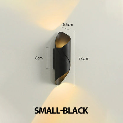 Creative Design LED Wall Lamp 10W Indoor Wall Lights Waterproof Outdoor Modern Nordic Sconce Lamp Interior Home Decor Lámparas