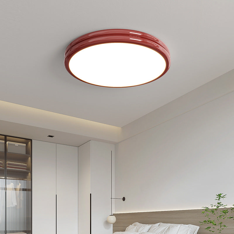 Modern Flat Ceiling Light Chandelier for Living Dining Room Bedroom Down Lighting